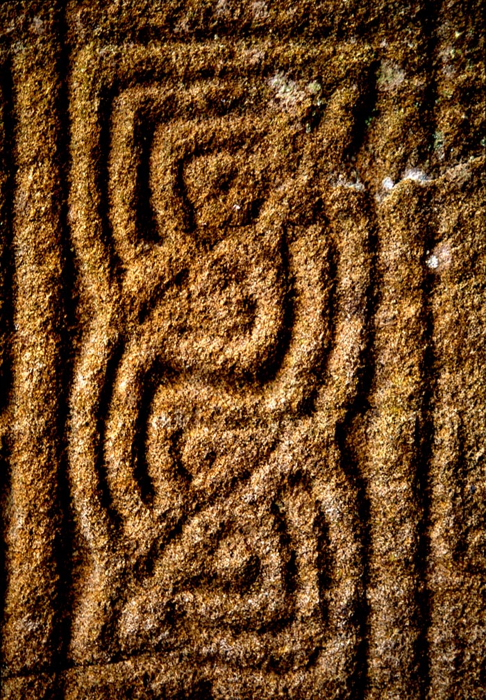 9th century Kinnity High Cross detail