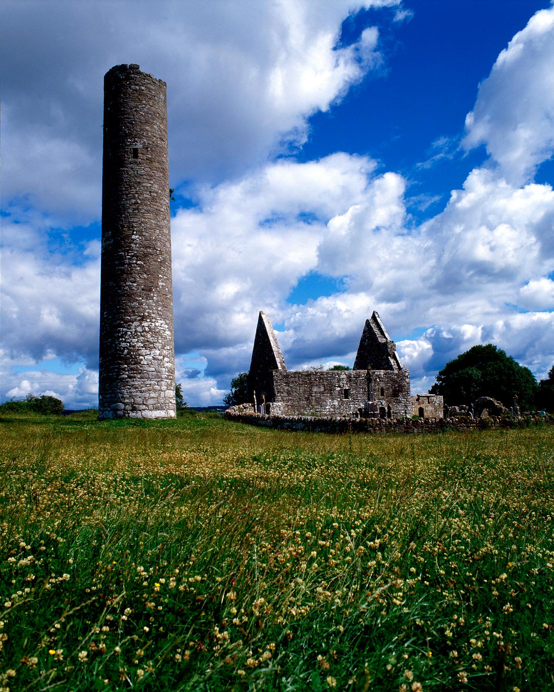 Inis Cealtra, a place of supernatural peace and tranquility on Lough Derg. Tipperary.