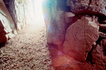 c.3,000 BC Passage Grave with earliest representation of human or Goddess face